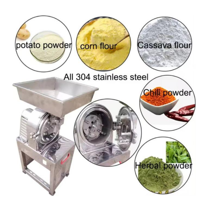 SS steel flour mill