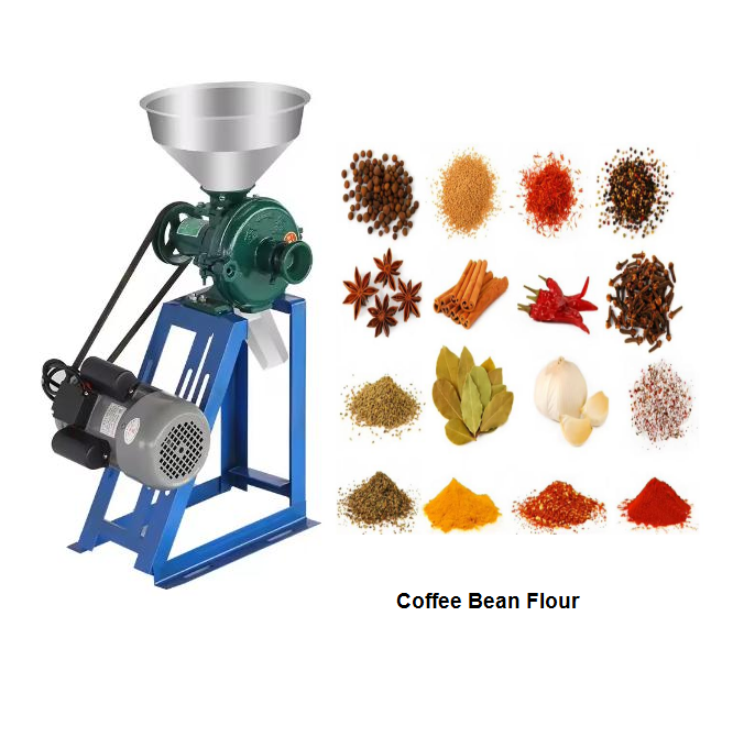 Coffee bean flour