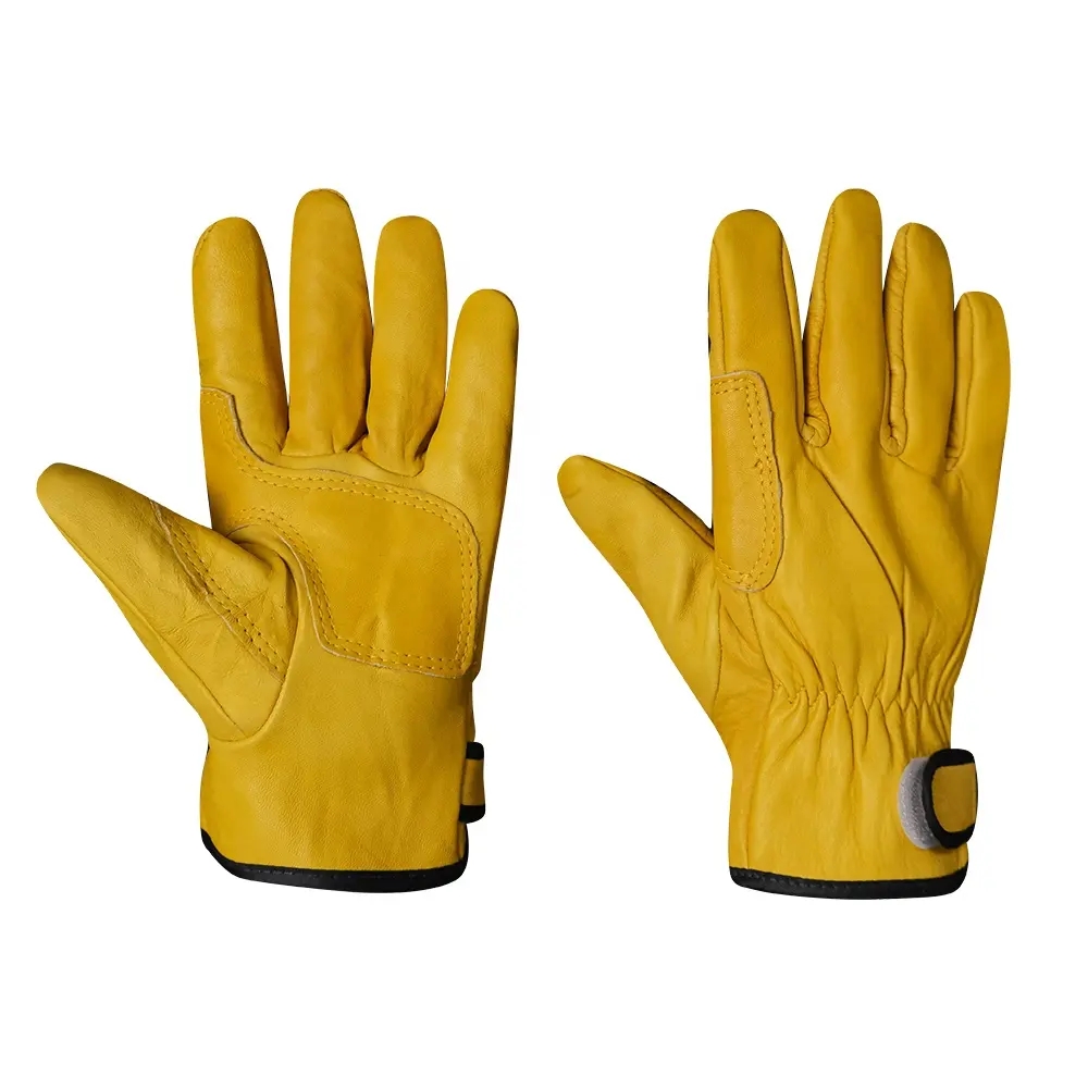 Thick, wear-resistant, waterproof, heat-insulating, safety protective welding gloves